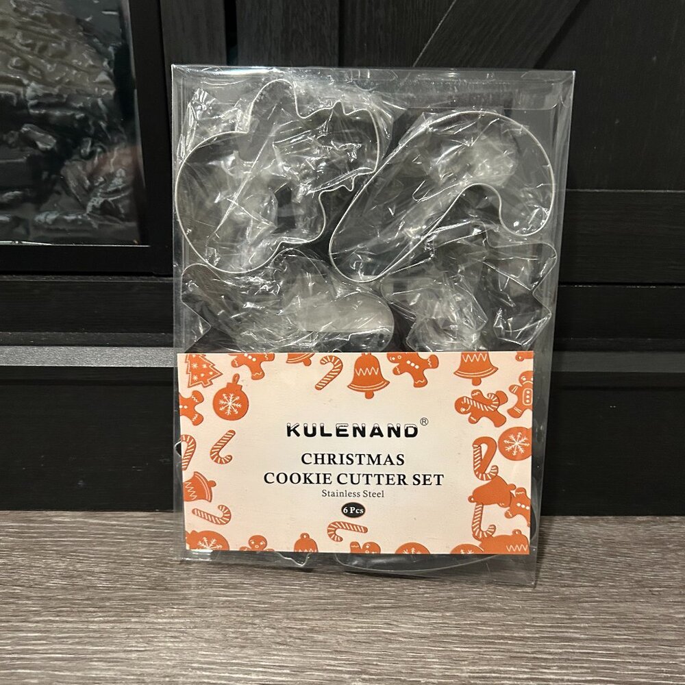 Kulenano Christmas Cookie Cutter Set NIP